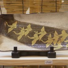 金彩角皿(新作)